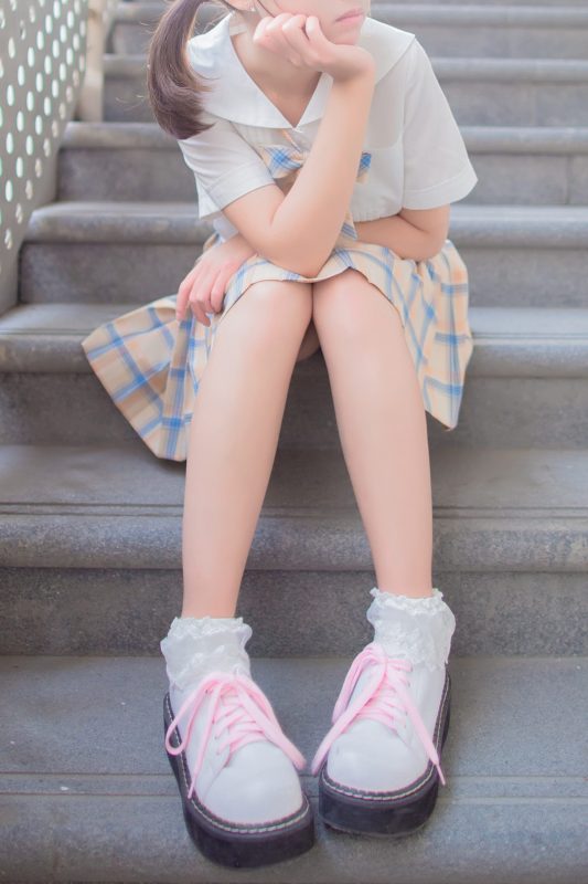 风之领域精品写真@No.171 偶遇楼道中的学妹 [48P/290MB]-无料摄影圈