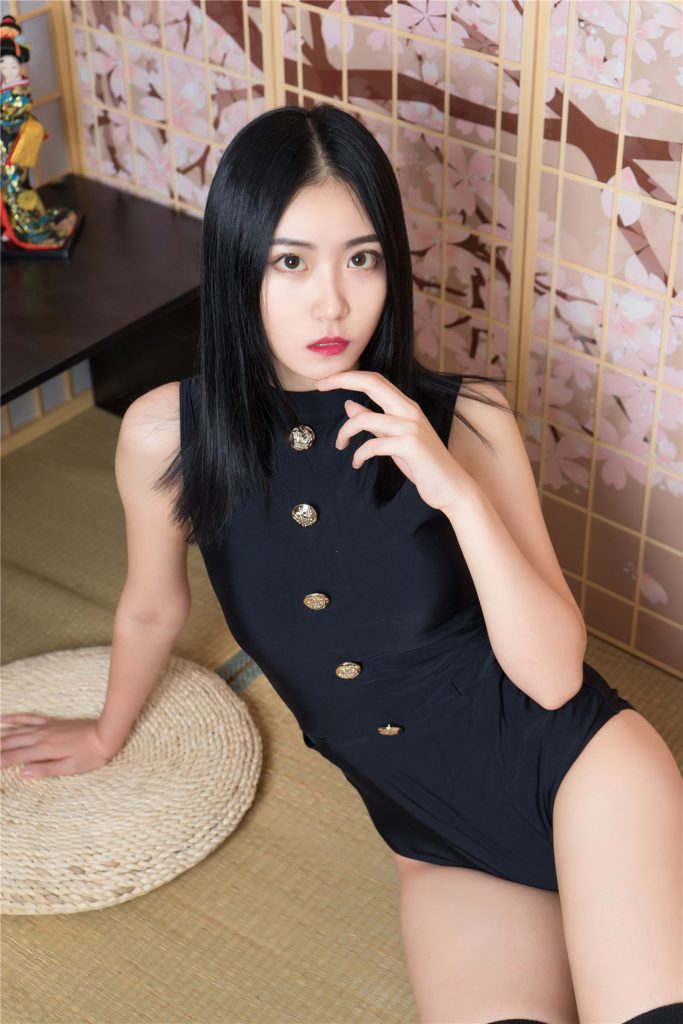 风之领域精品写真@No.175 黑色日系风格 [42P/140MB]插图2