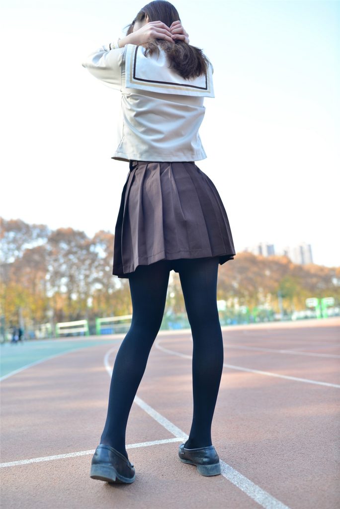 风之领域精品写真@No.177 大学校园里的黑丝学妹 [32P/702MB]插图2