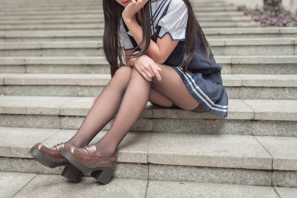 风之领域精品写真@No.178 校服短裙黑丝 [40P/346MB]插图2