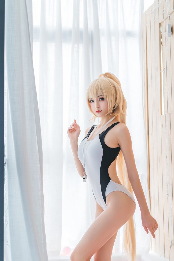 风之领域精品写真@No.181 黑白条纹泳装 [39P/362MB]插图2