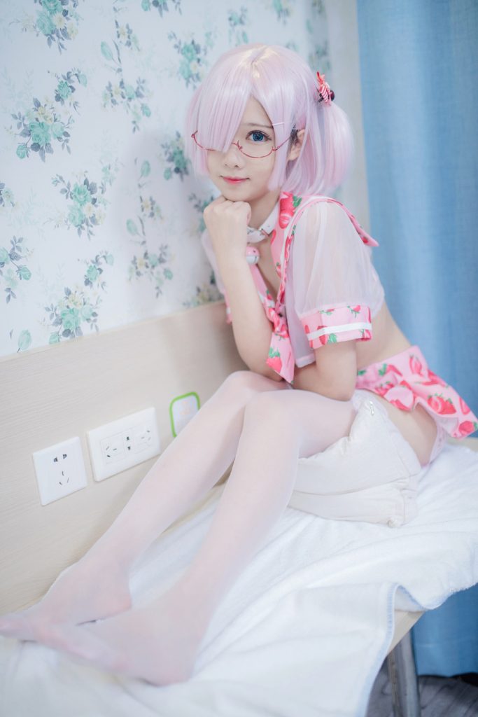 风之领域精品写真@No.196 粉粉的俏皮草梅酱 [42P/468MB]-无料摄影圈