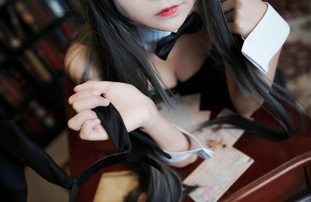 风之领域精品写真@No.198 黑丝兽耳兔女郎 [38P/433MB]插图2