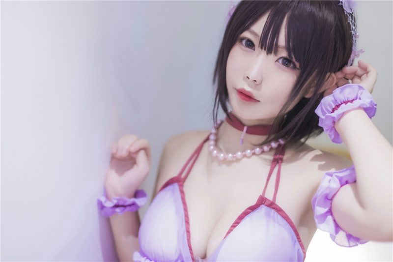 风之领域精品写真@No.201 紫色薄沙睡裙 [39P/516MB]-无料摄影圈