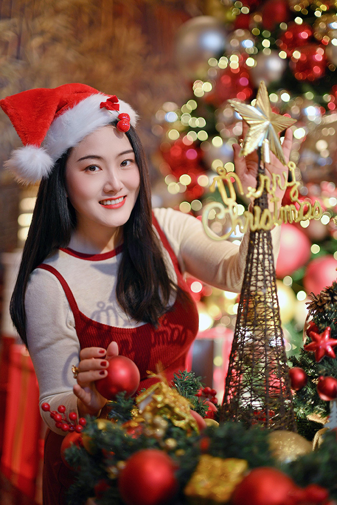 简单4招,教你在室内打造梦幻圣诞人像插图3 简单4招,教你在室内打造梦幻圣诞人像插图3