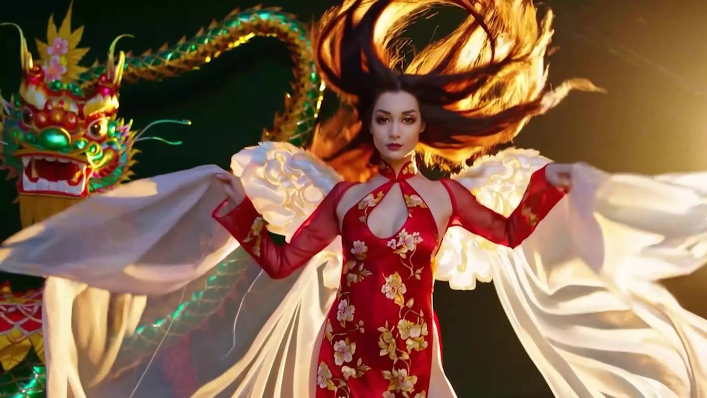 AI Video 049 Xuân Về Trong Nắng Sớm (POP EDM DANCE when Tet Tradition Ao Dai Meet Bikini Supermodel dance)[4K/1V/298MB]-无料摄影圈