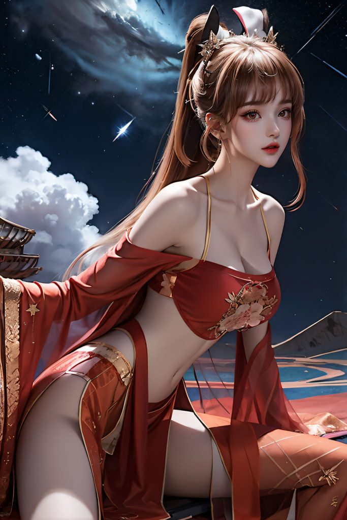 AI绘画 222 王者-公孙离肚兜[26P/168MB]插图1