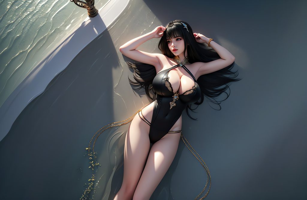 AI绘画 224 百炼-云落内衣[56P/970MB]插图3