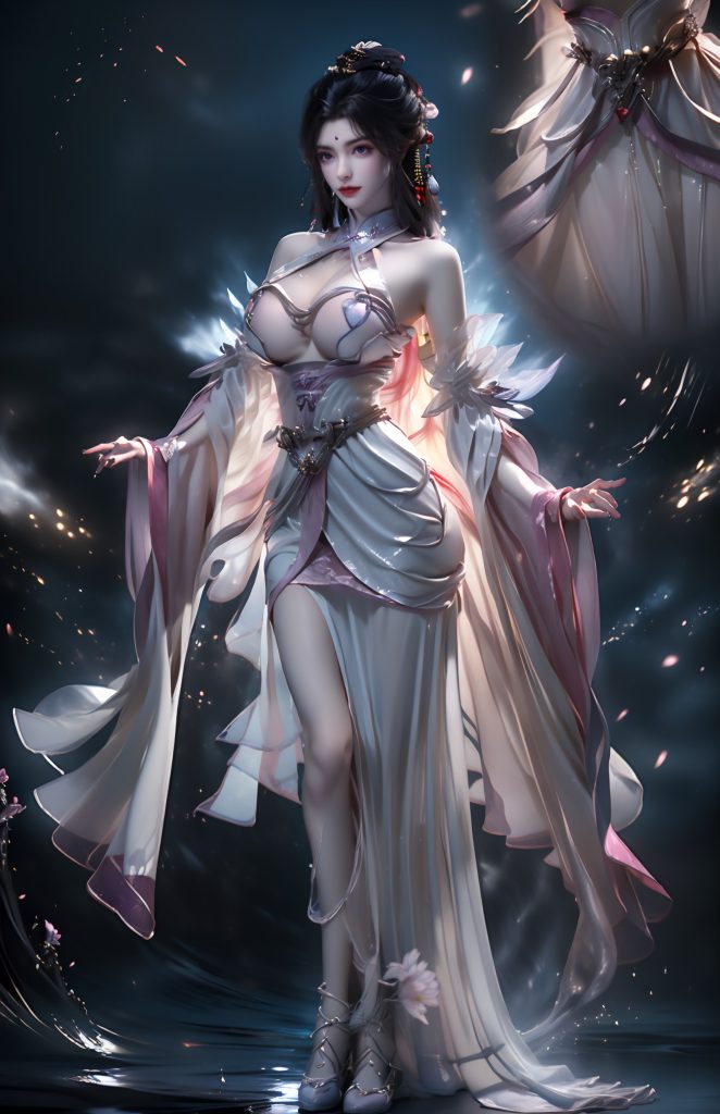 AI绘画 235 完美-月婵[77P/366MB]插图3