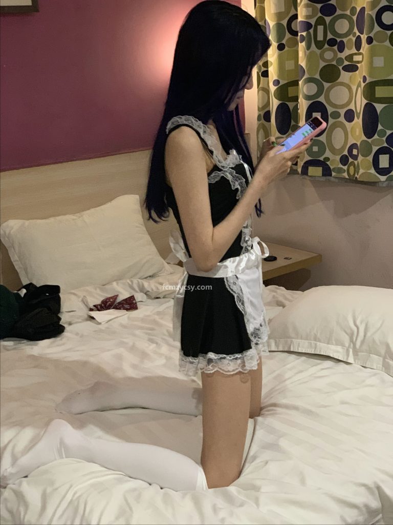 FCMZ原创学生足模摄影 No.078 女仆粉色指甲 [160P/294MB]插图2