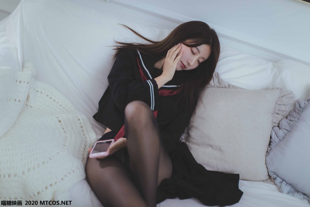 喵糖映画 JKL.002 黑色JK [50P/500MB]插图2