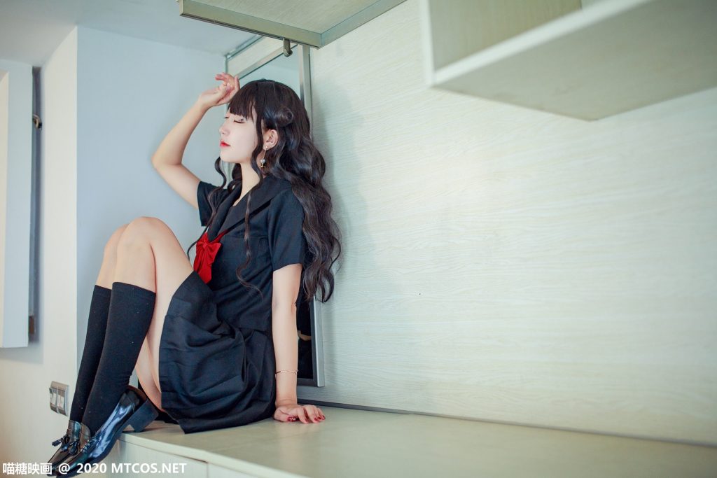 喵糖映画 JKL.007 恶魔JK制服 [31P/666MB]插图2