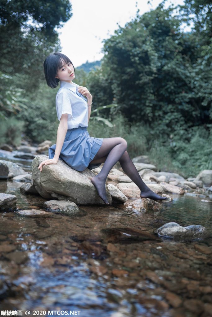 喵糖映画 JKL.016 溪边JK制服 [37P/372MB]插图2