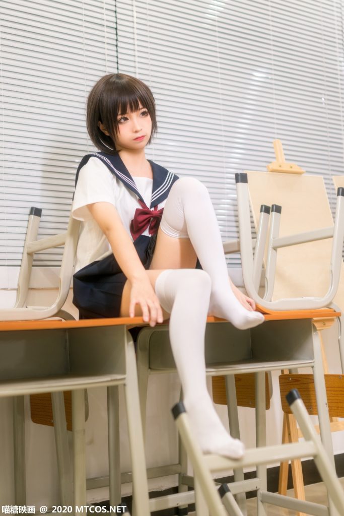 喵糖映画 JKL.020 课室JK制服 [25P/270MB]-无料摄影圈