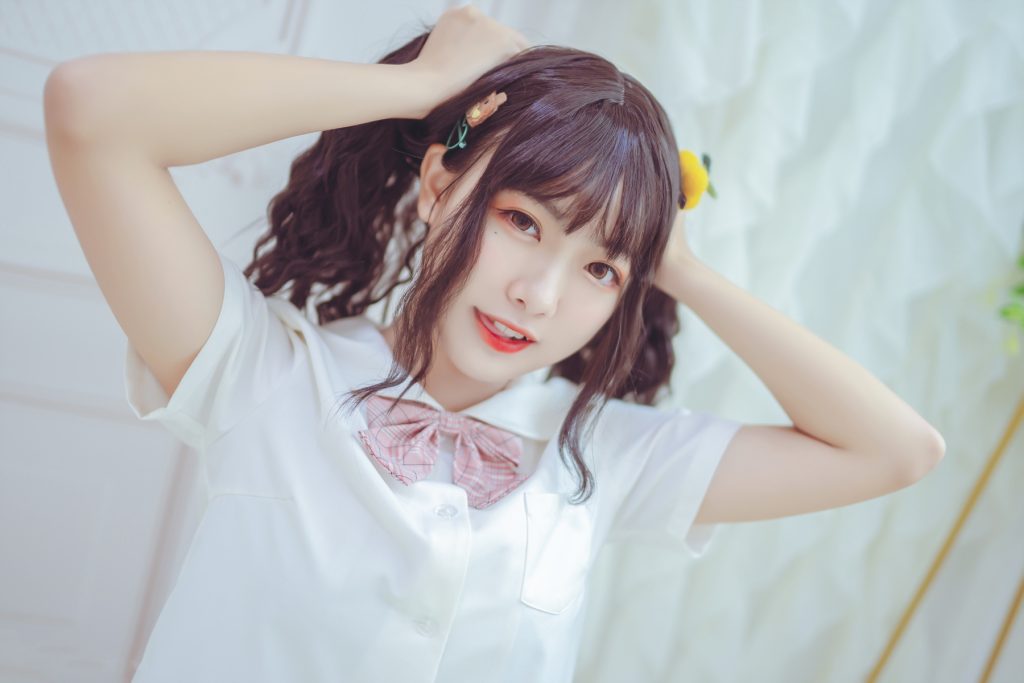 喵糖映画 少女写真 VOL.001 美腿过膝白丝 [41P/368MB]插图2