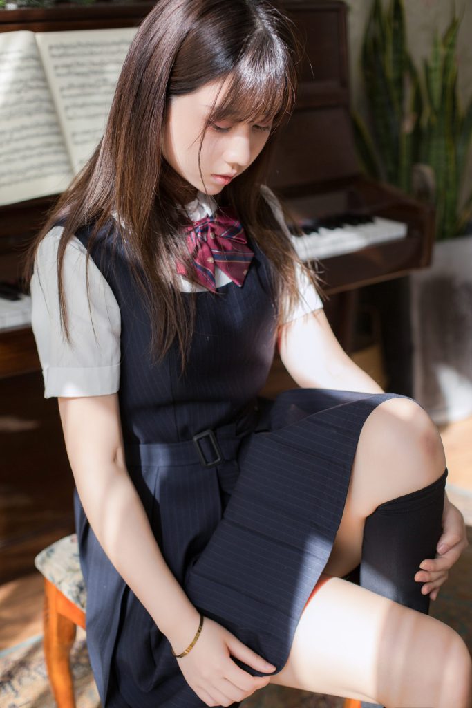 喵糖映画少女写真 VOL.004 镜酱 JK制服 [40P/578MB]-无料摄影圈