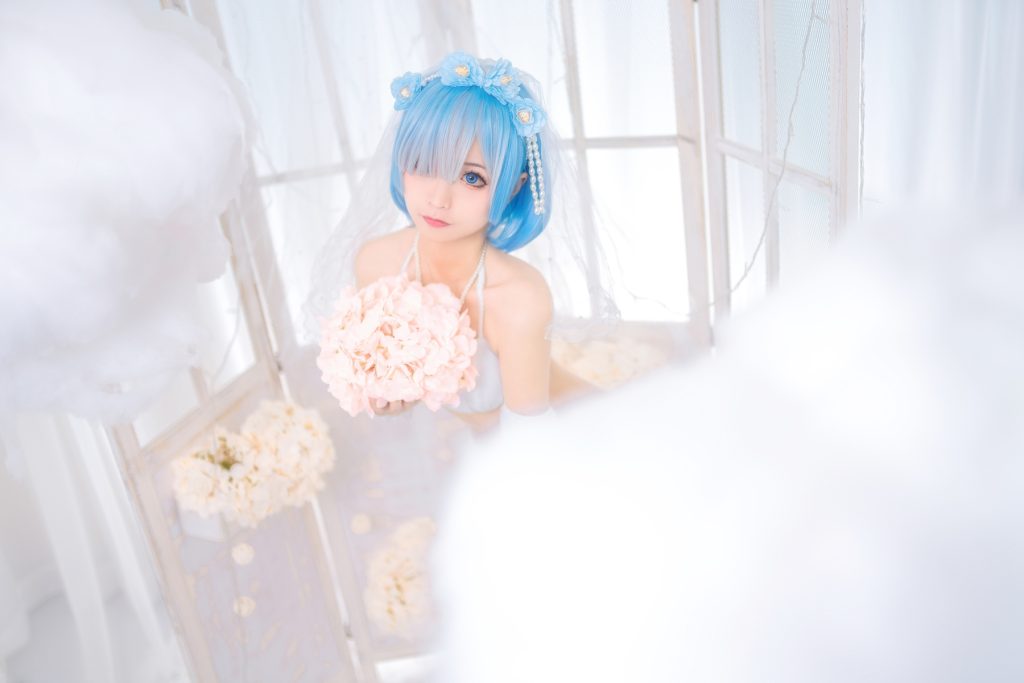 喵糖映画少女写真 VOL.029 白丝花嫁[43P/560MB]插图2