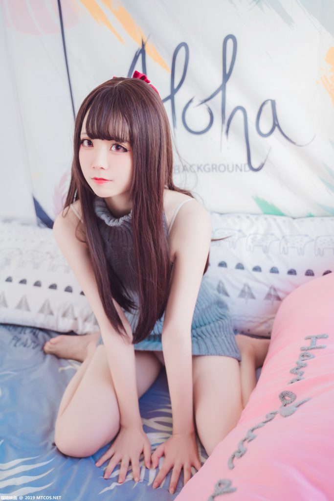 喵糖映画少女写真 VOL.030 灰色毛衣 [39P/726MB]-无料摄影圈