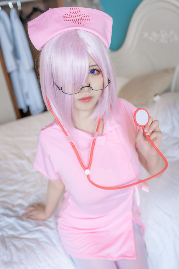 喵糖映画少女写真 VOL.033 粉色系小护士[48P/297MB]插图3