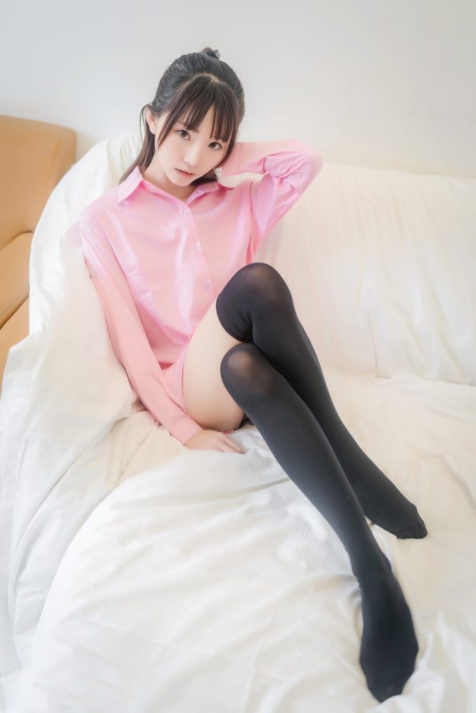 喵糖映画少女写真 VOL.022 粉色衬衣[38P/123MB]-无料摄影圈
