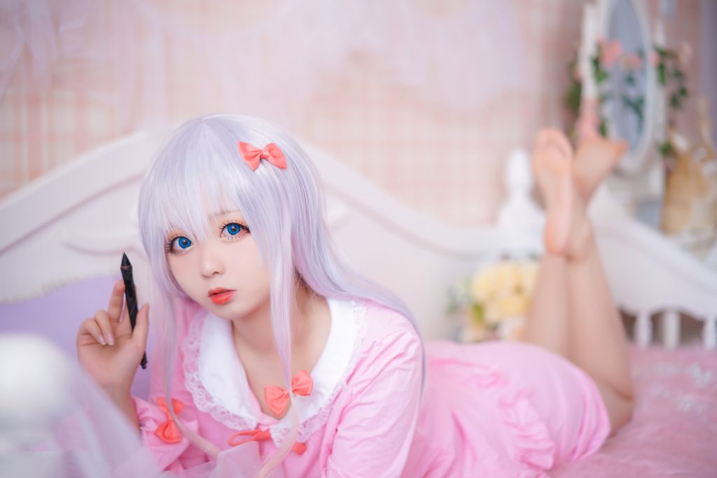 喵糖映画少女写真 VOL.048 粉色回忆[39P/338MB]插图1