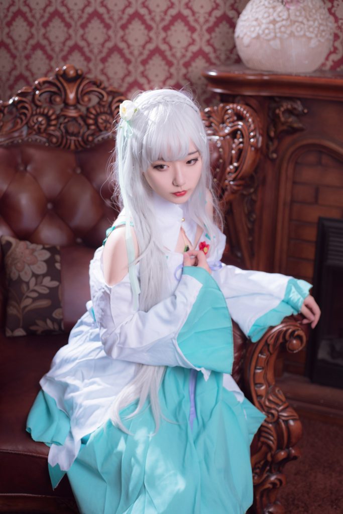 喵糖映画少女写真 VOL.052 白发小魔女[45P/954MB]插图2