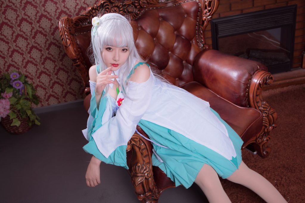 喵糖映画少女写真 VOL.052 白发小魔女[45P/954MB]插图3