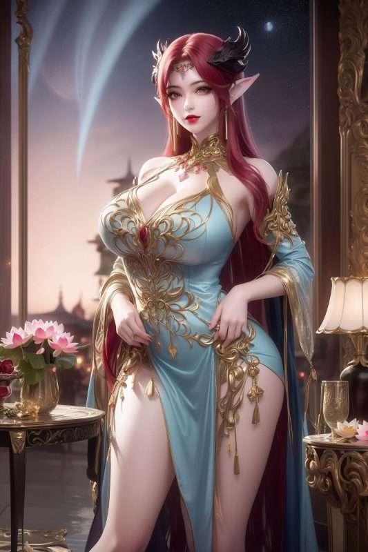 AI绘画 296 妖夜[40P/379MB]-无料摄影圈
