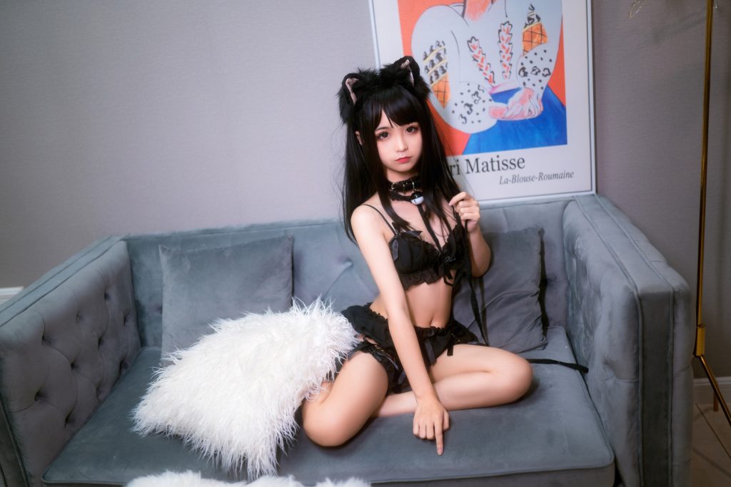 蠢沫沫 NO.021 黑猫 [50P/553MB]插图1