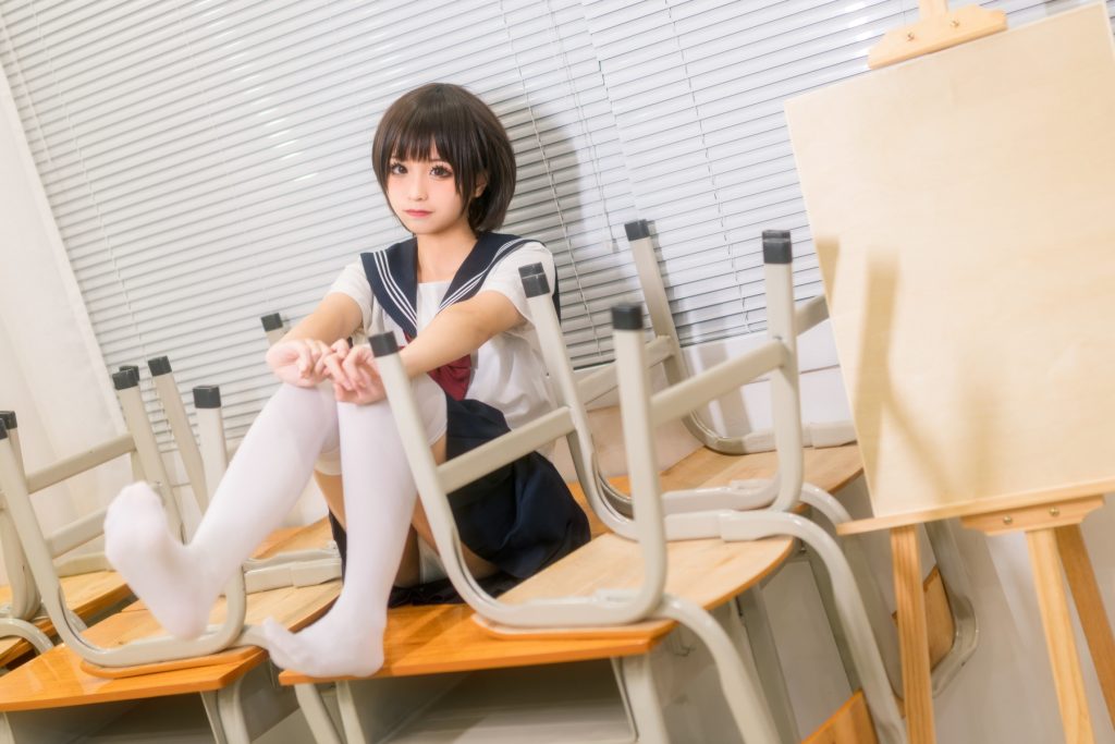 蠢沫沫 NO.027 教室 [61P/485MB]插图2