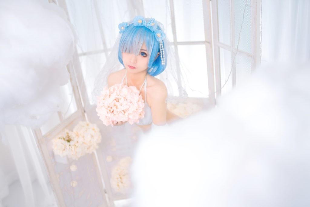 蠢沫沫 NO.030 雷姆花嫁 [44P/484MB]插图2