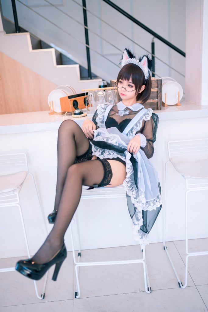 蠢沫沫 NO.035 女仆萝莉 [41P/413MB]插图1