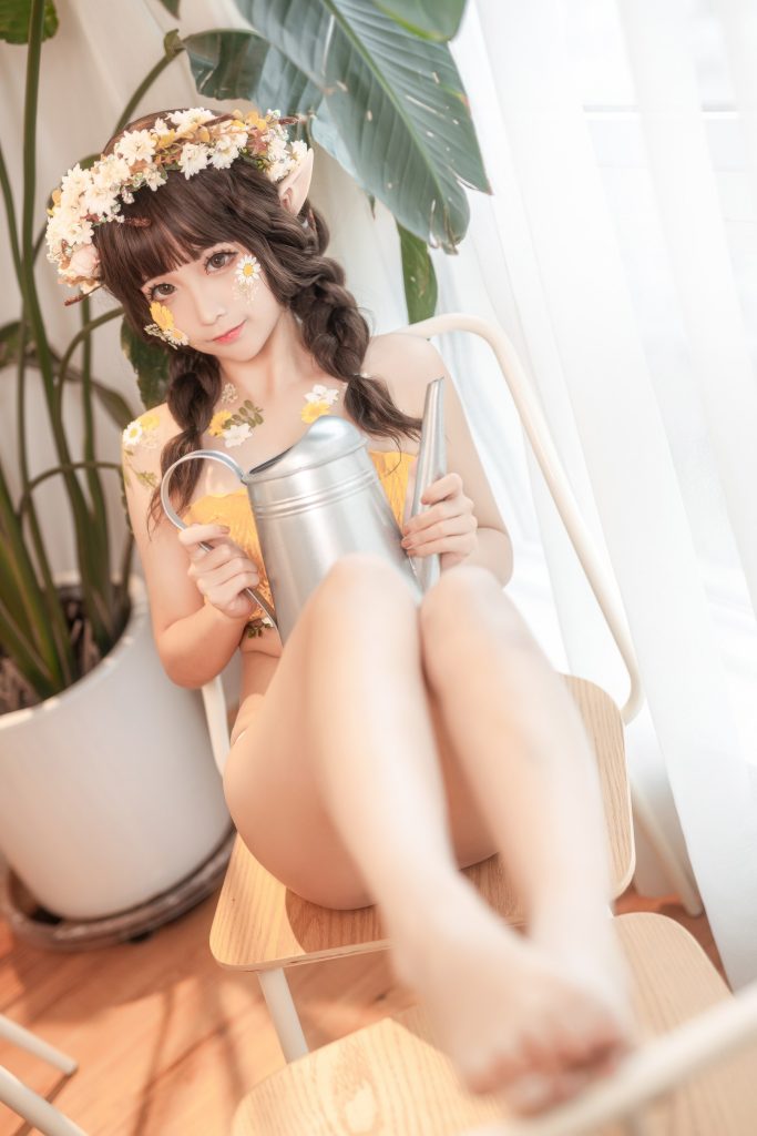 动漫博主蠢沫沫NO.072 – 尖耳国度 花精灵 [39P/511MB]插图3