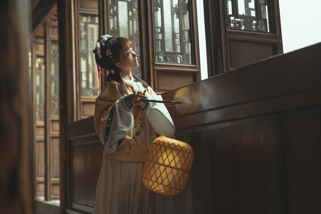 蠢沫沫 NO.130 – 汉服私影[9P/110MB]插图1