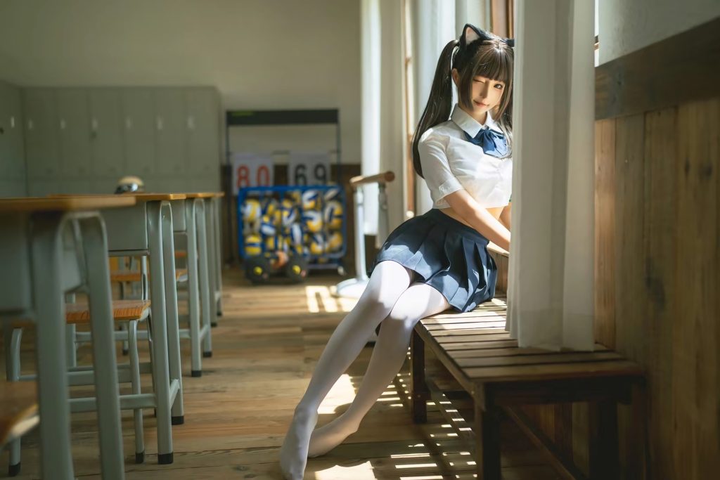 蠢沫沫 NO.173 – 关于我学妹是个猫娘这件事[22P/244MB]插图3