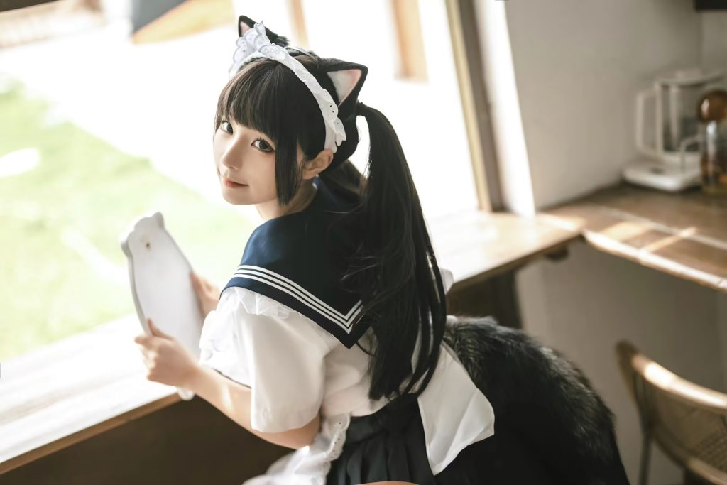 蠢沫沫 NO.175 – 猫猫女仆[23P/76MB]插图2