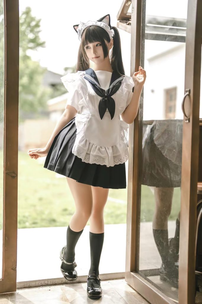 蠢沫沫 NO.175 – 猫猫女仆[23P/76MB]插图3