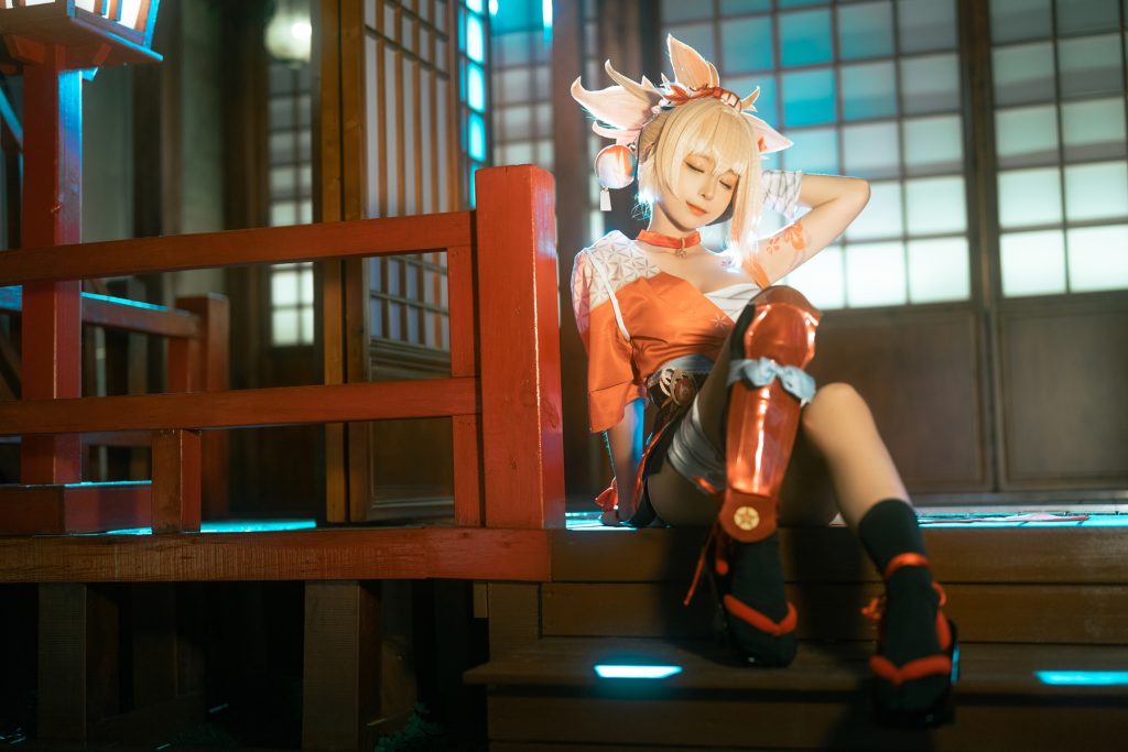 蠢沫沫 NO.205 – 原神 宵宫[25P/278MB]插图1