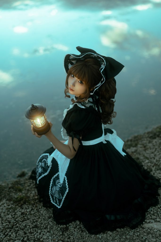 蠢沫沫 NO.221 – 洱海黑色[17P/192MB]插图1