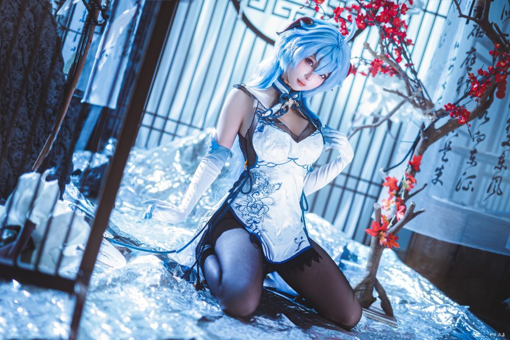 蠢沫沫 NO.280 – 原神 甘雨旗袍[27P/175MB]插图3