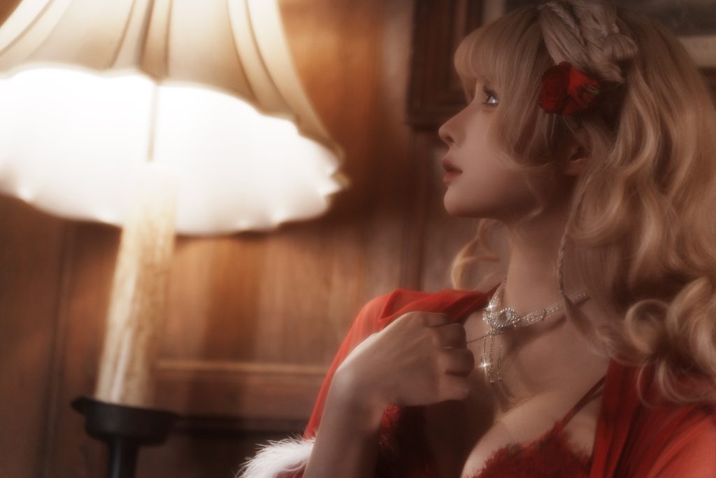 蠢沫沫 NO.282 – 黑红纱裙[39P/1.41GB]插图2