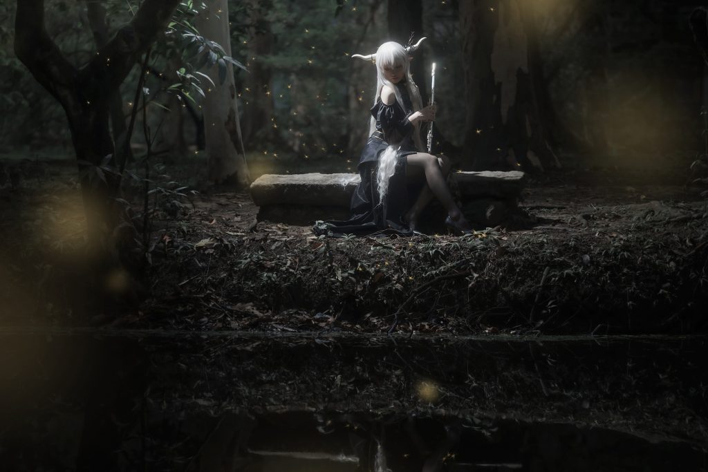 Cien恩恩 NO.005 – 明日方舟闪灵[14P/37.2MB]插图1