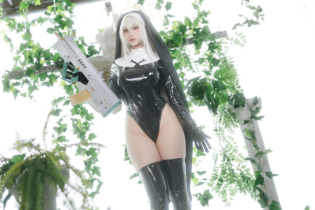 Cien恩恩 NO.008 – 碧蓝档案 歌住樱子[34P/54MB]插图1