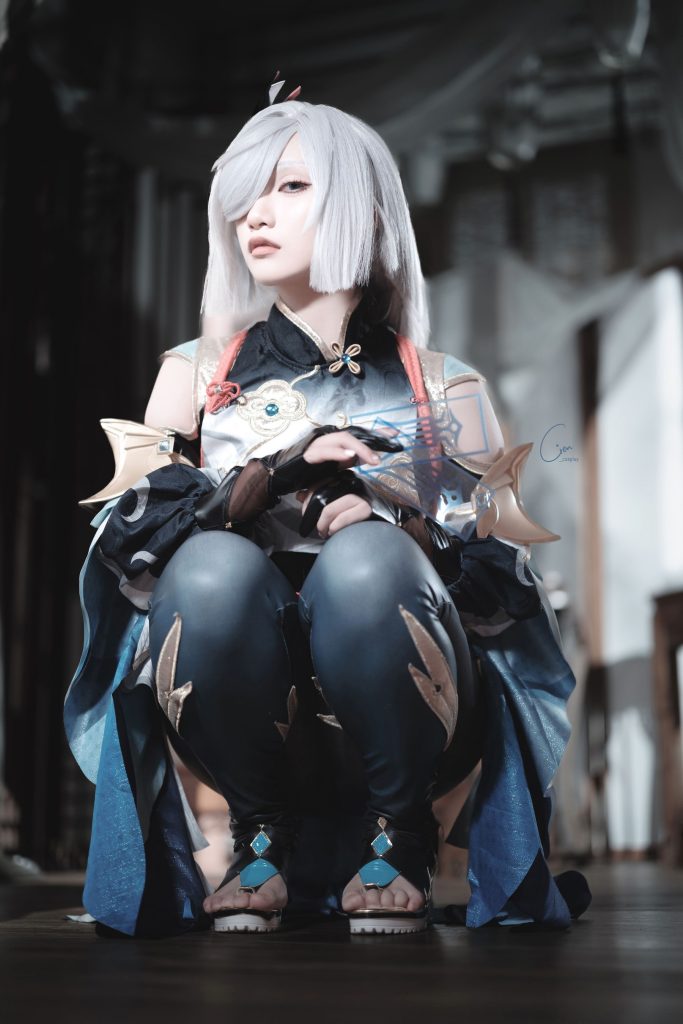 Cien恩恩 NO.009 – 原神 申鹤[31P/89MB]插图2