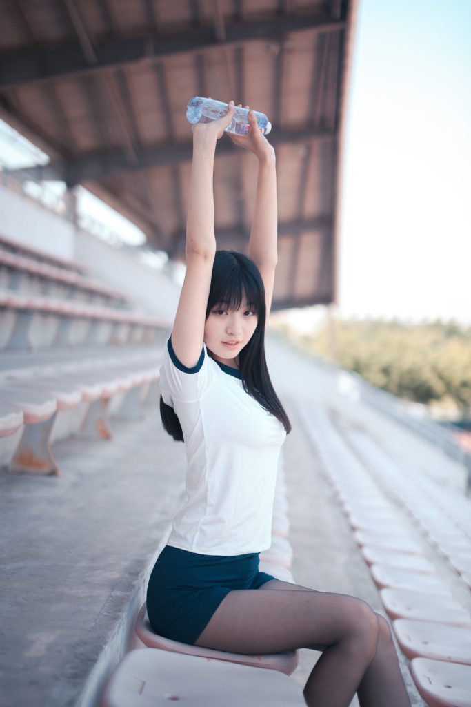 沧霁桔梗 NO.002 – 黑丝体操服[53P/756MB]插图2