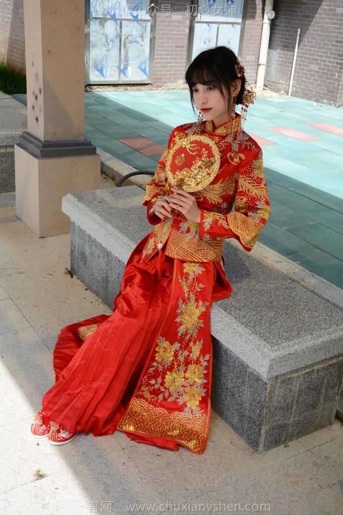 初夏女神 NO.169 柒柒 最美新娘[140P/1V/5.56GB]插图2