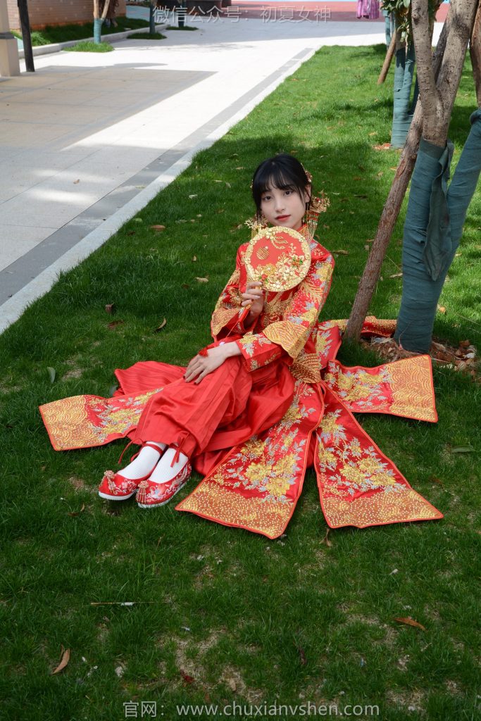 初夏女神 NO.169 柒柒 最美新娘[140P/1V/5.56GB]插图3