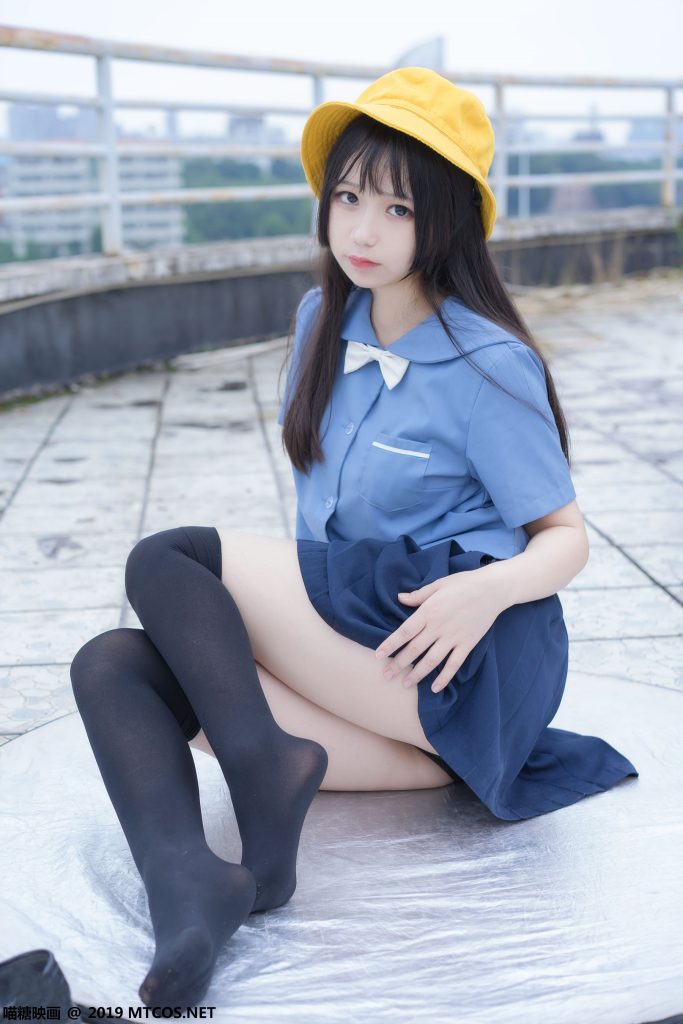 喵糖映画少女写真 VOL.070 半度度度喵 小黄帽女孩 [48P/376MB]插图3