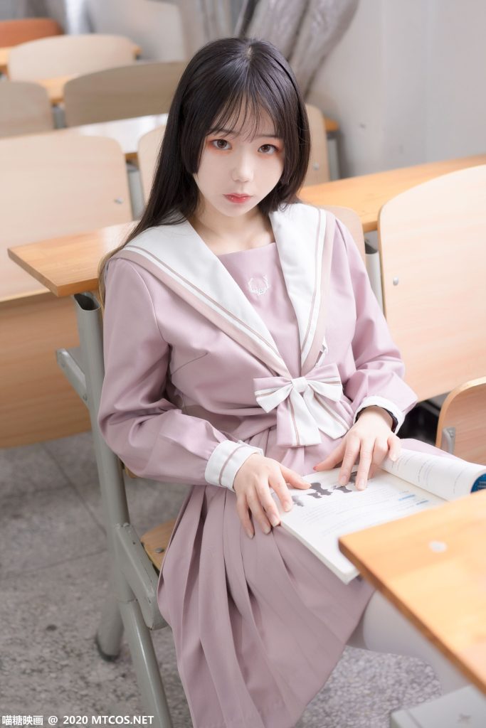 喵糖映画 VOL.074 半度度度喵 粉色JK小姐姐 [49P/323MB]插图3