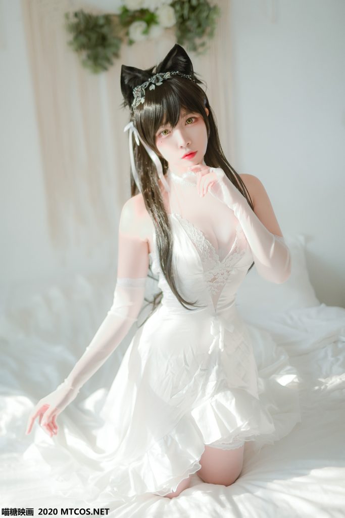 喵糖映画 VOL.100 婚纱爱宕 [40P/972MB]插图1